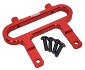 NHX RC Aluminum Front Bumper Mount for 1/10 Redcat Blackout XTE / XBE / SC -Red