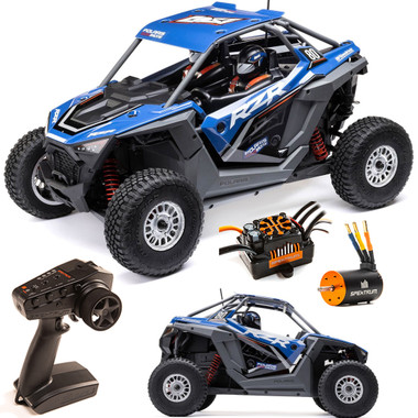 Losi LOS03029T1 1/10 Polaris RZR PRO Rey 4WD Desert SXS RTR Blue