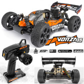 HPI 160177 VORZA 1/8 4WD Nitro Buggy w/Star F3.5 V2 Engine 2.4GHz Radio & Painted Body