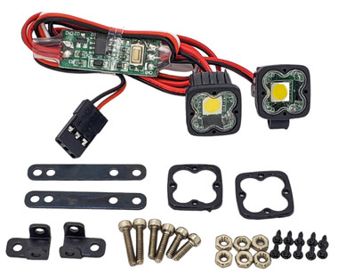 Barre LED NHX 5050 (4 Pezzi) &ndash; Bianco Fisso &ndash; Per RC Crawler TRX-4, SCX10, CEN Ford F450