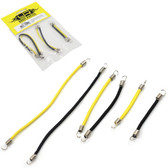 Yeah Racing YA-0452 1/10 Rock Crawler Accessory Bungee Cords 3 lengths (6pcs)