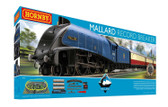 Hornby R1282T Mallard Record Breaker Train Set - Era 3 OO Scale