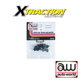 Auto World Xtraction Rear Wheel (Pair) (6) Pack: 1:64 / HO Scale Slot Car