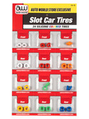 Auto World SCM160 Colored Silicone Replacement Tires Xtraction (24 Tires) HO Scale