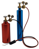 NHX RC 1/10 Decoration Metal Oxygen & Acetylene Tank & Welding Torch -Blue & Red