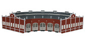 Bachmann 45020 Five-Bay Roundhouse w/ Nickel Silver E-Z Track HO Scale