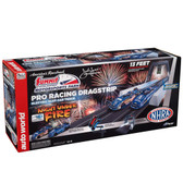 Auto World SRS354 Summit Motorsports Park Night Under Fire 13' Electronic Drag Set HO Scale