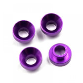 Yeah Racing YA-0577PP Aluminum Servo Washer (M3) 4Pcs