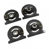 Yeah Racing YT-0231BK Tweak Wheel Set for 1/8 Nitro / Electric On-Road