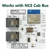 TCS WFD-30 Wi-Fi Locomotive Control for NCE CAB Bus ONLY