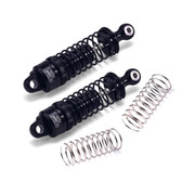 GPM Alum 7075 Front Adjustable Spring Shocks 70mm Black for Tamiya 1/10 BBX BB-01