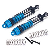 GPM Alum 7075 Rear Adjustable Spring Shocks 90mm Sky Blue for Tamiya 1/10 BBX BB-01