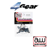 Auto World 4Gear Pick Up Shoe (Pair) (12) Pack : 1:64 / HO Scale Slot Car