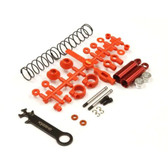 Kyosho SC223RB Rear Shock Set Red for Tomahawk