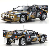 Kyosho Original 08306H 1/18 Scale Lancia Rally 037 1985 Targa Florio #3 Diecast Car