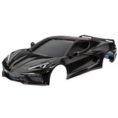 Traxxas 9311A Complete Painted Black Body for 4-Tec 3.0 Chevrolet Corvette Stingray