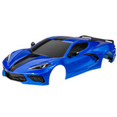 Traxxas 9311X Complete Painted Blue Body for 4-Tec 3.0 Chevrolet Corvette Stingray