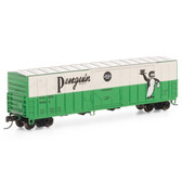 Athearn ATH3871 50' NACC Box Car - Penguin Ginger Ale #7001 N Scale