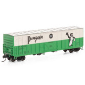 Athearn ATH3873 50' NACC Box Car - Penguin Ginger Ale #7007 N Scale