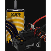 Castle Cobra 8 25.2V ESC w/ 1515-2200Kv V2 Brushless Motor (Limited Edition Gold)