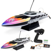 Pro Boat PRB08053T2 Recoil 2 18" Self-Righting Brushless Deep-V RTR Heatwave White Boat