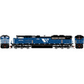 Athearrn ATHG75846 SD70ACe Montana Rail Link #4308 Locomotive w/DCC & Sound HO Scale