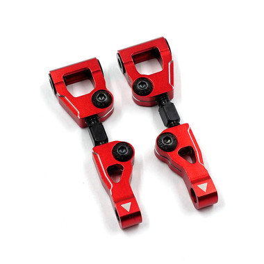 Supporto Motore In Alluminio Rosso Yeah Racing KYFZ-009RD Per Kyosho Fazer Mk2 1:10