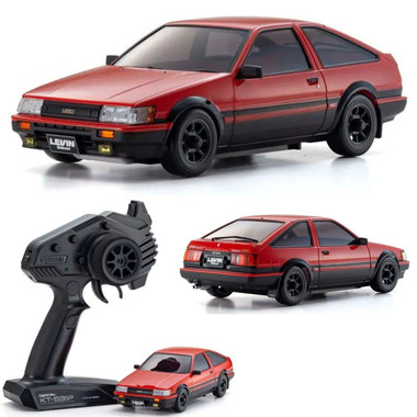 Kyosho 32641RBK MINI-Z AWD Toyota COROLLA LEVIN AE86 Red/Black