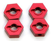 STRC ST1654R Aluminum 12mm Hex Adapter Traxxas Slash 4x4