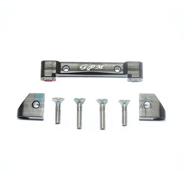 GPM Set Salvai Servo In Alluminio Con Tiranti Per Traxxas GT 4-Tec 2.0/3.0 – 6 Pezzi, Grigio Argento - 3