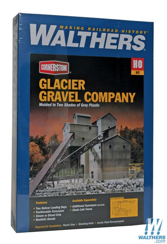 Maquette Walthers Cornerstone Medusa Cement Company – H0, 22,5x17,5x27,5 Cm, Pour Réseau Ferroviaire