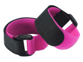 Microheli Velcro Strap 200 x 20mm With Bracket 2PC (PINK / BLACK)