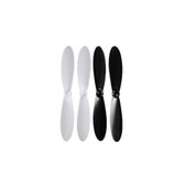 Hubsan X4 107L,107C,107D Rotor Blades / Propellers (Black & White) 4pcs