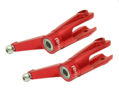 Rakon Heli 300X030-R CNC Aluminum Main Blade Grip Set Red Blade 300X