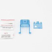 EMAX Babyhawk Parts Front and Back Shell of Camera Support Clear Blue