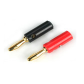 E-Flite Gold Banana Plug Set with Screws