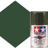 Tamiya AS-24 Dark Green German Air Lacquer Spray Paint 3 oz