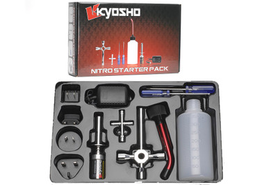 Kyosho 73204 Nitro Starter Pack Fuel Bottle / Ignitor / Screwdrivers ...