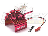 Integy Super Motor Heatsink+Cooling Fan 540/550 C22470RED