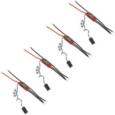 Hitec Energy Rotor 18AMP 2-4S LiPo Brushless ESC (4PK) : Multirotors 61084