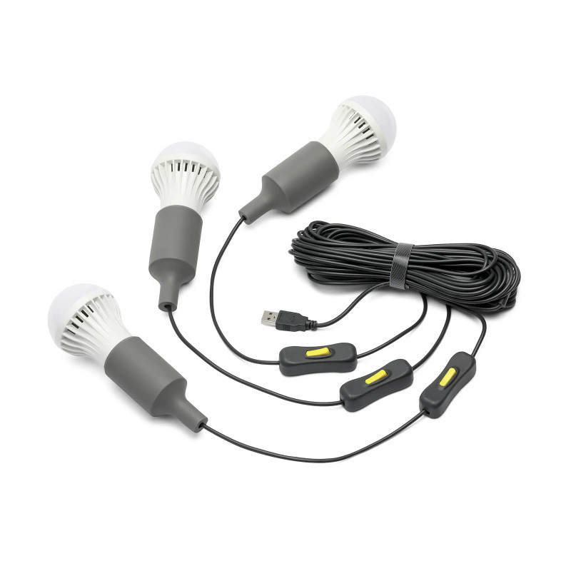 3 LED LIGHT BULB STRINGS