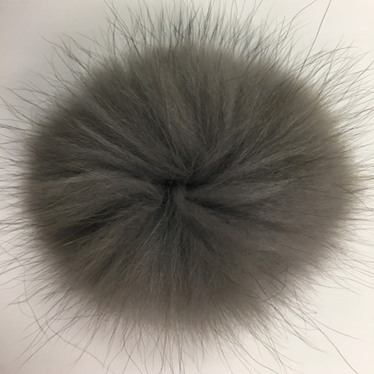 7-9,5 EXTRA LARGE GREY Pom Poms! Grey Raccoon Pom Pom Giant Pom Pom f –  SunnyBunnyCrochet