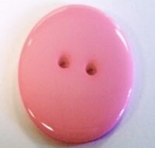 555021 Plastic Round Pink (23mm)