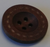 111038 Wood  Round Brown 4 Hole (25mm)