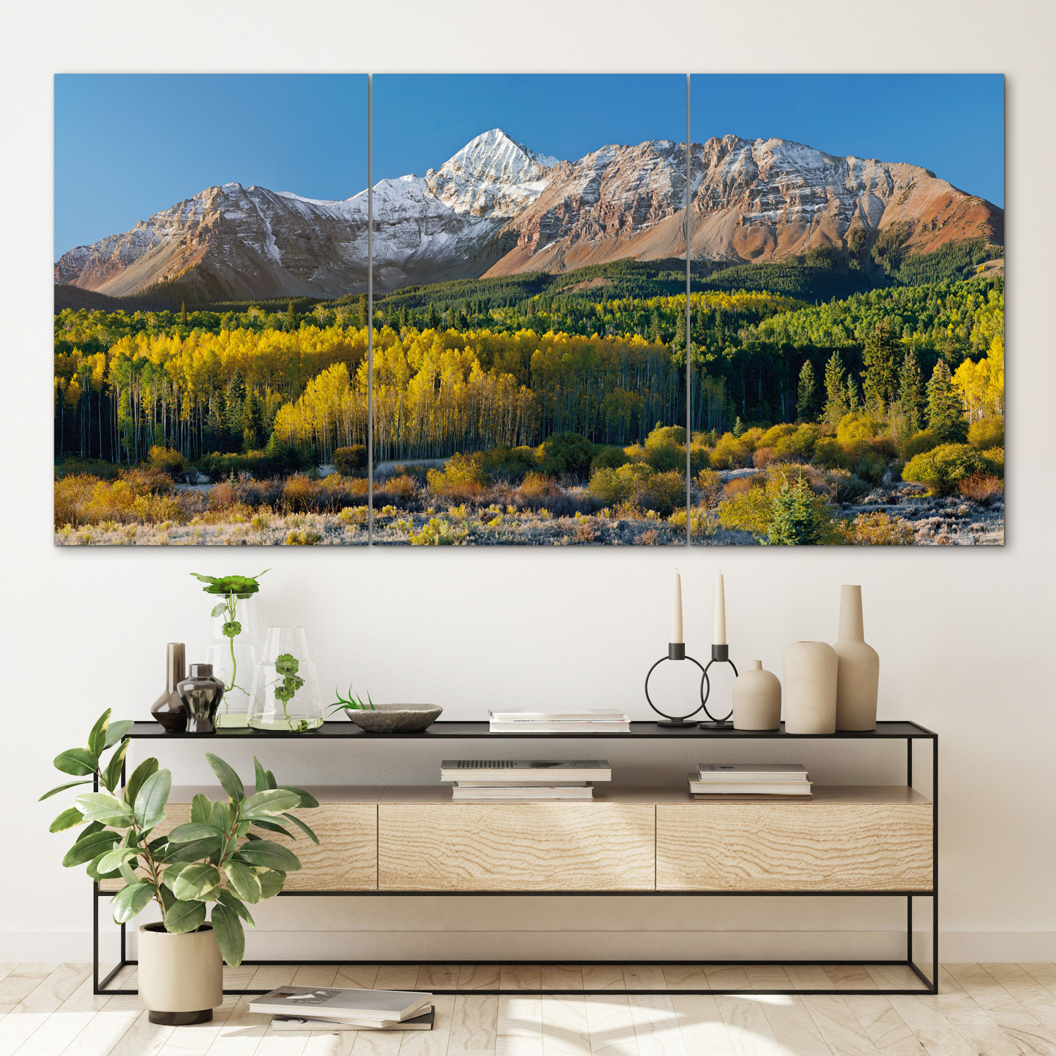 Large fall color wall art by Thomas D. Mangelsen for sale