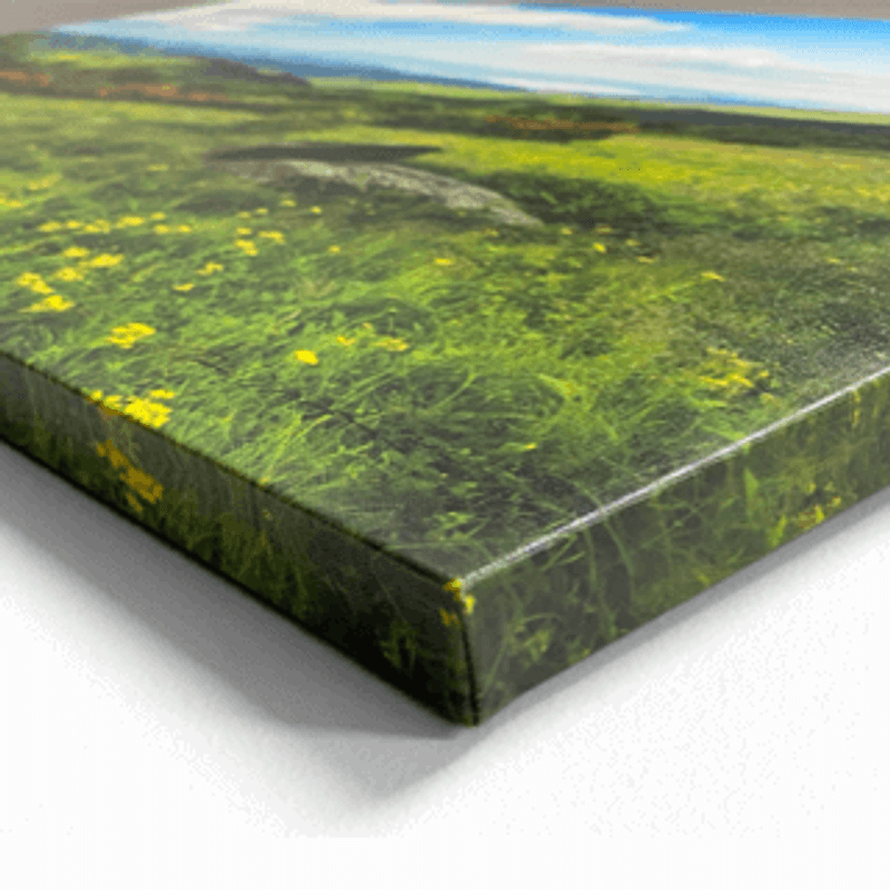 Open Wrapped Canvas