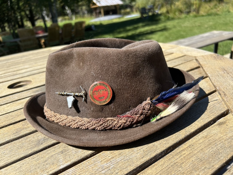 Mountaineer Glen Exum's Hat