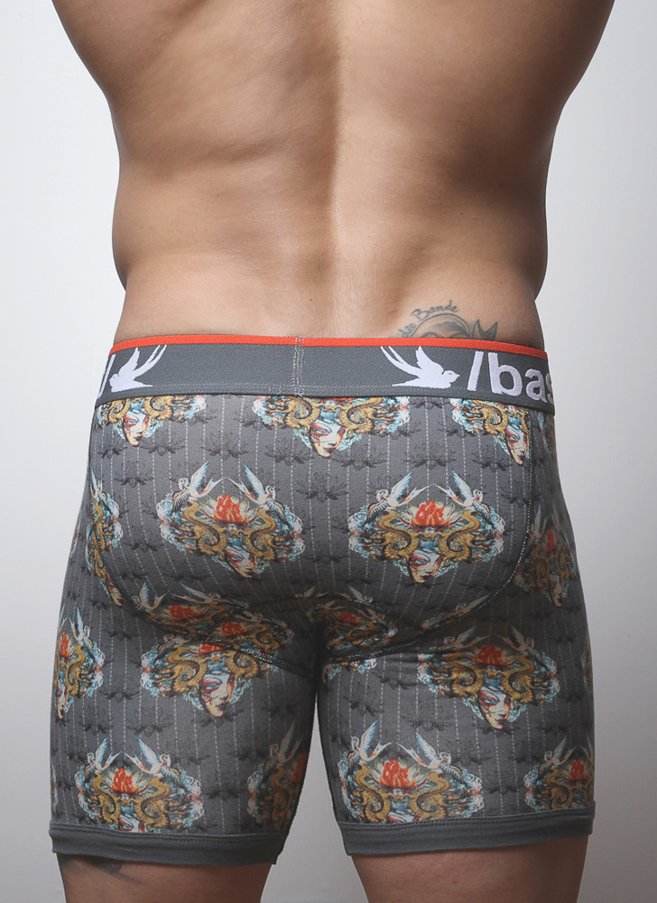 The supportive Boxer Brief with a BodyArt print.