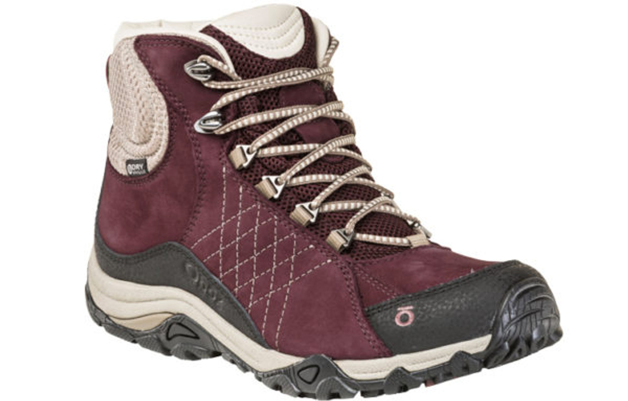Oboz sapphire mid boysenberry Clearance