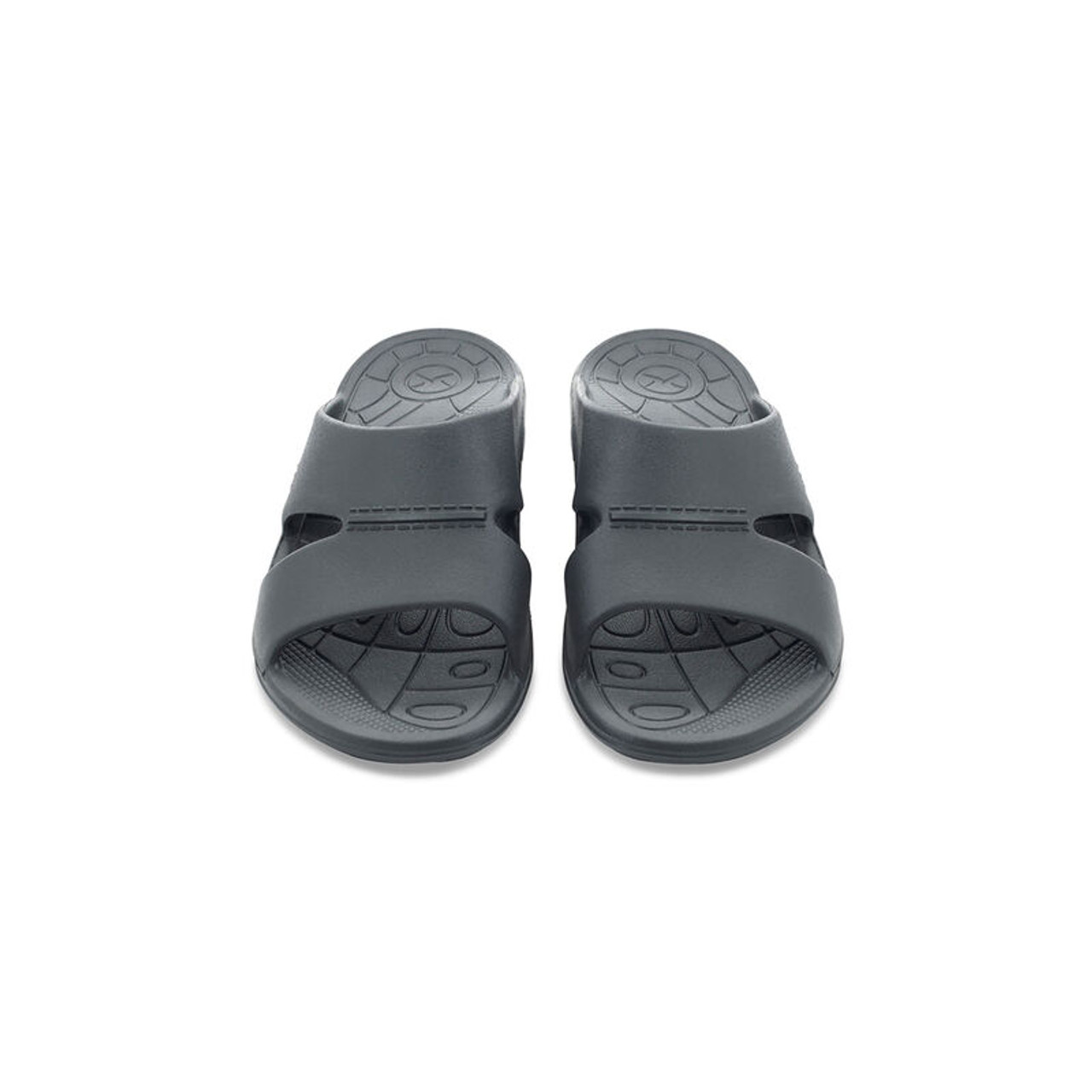 Aetrex Milos Orthotic Slides (L9200M-BLK) Black